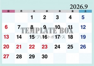 ２０２６年９月の…