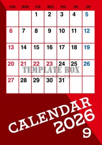 ２０２６年９月の…