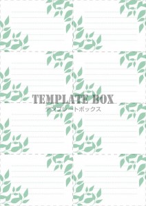 ８分割のメモ帳デ…｜無料テンプレート｜メモ帳｜無料