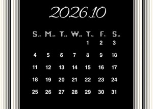 ２０２６年１０月…