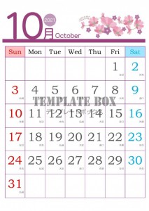2021年10月…｜無料テンプレート｜カレンダー｜無料