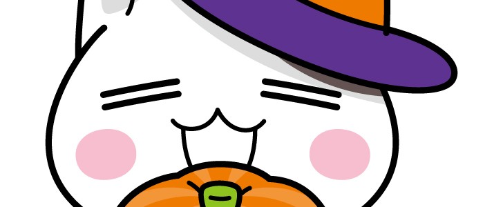 10月31日はハロウィン ぶち猫 にゃんこ ジャック オー ランタン かぼちゃ カボチャ 南瓜 秋 イベント ハロウィンに使えるかわいいワンポイントカット 無料イラスト素材 Templatebox