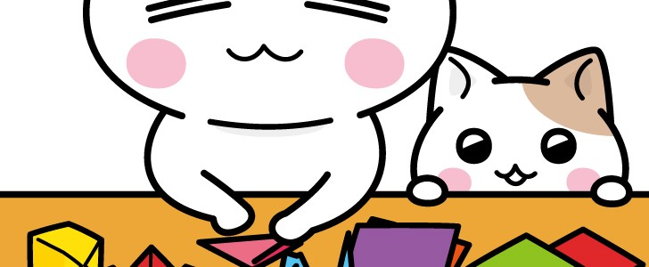 11月11日は折り紙の日 ぶち猫 にゃんこ 記念日 折り紙 遊び 手作り 工作 カブト 折り鶴 折り紙の日に使えるかわいいイラスト素材 無料イラスト 素材 Templatebox
