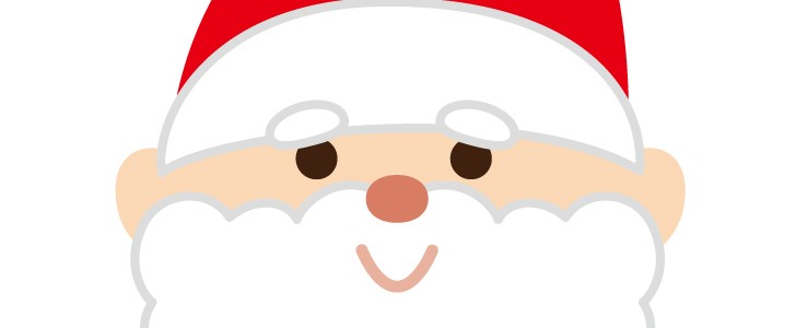 両手でプレゼントを抱えるサンタクロース 12月 冬 クリスマス かわいい イベント クリスマスに使えるワンポイントカット 無料イラスト 素材 Templatebox