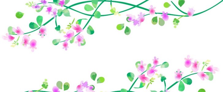 季節の花 9月 秋 萩の花のフレーム 飾り枠 お店の案内 店内pop お手紙の背景 無料イラスト素材 Templatebox