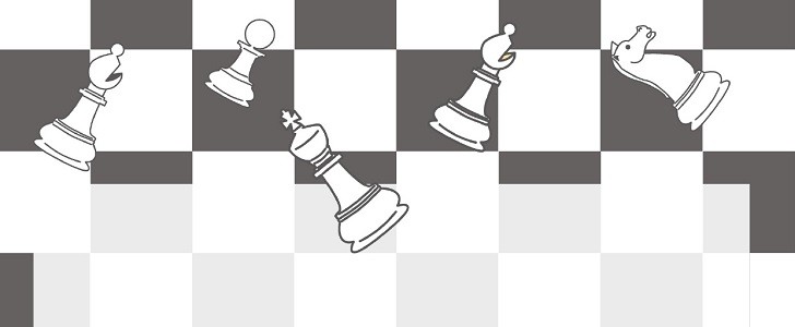 チェス盤 チェス駒 モノクロ 白黒 見やすいフリー素材のイラスト 縦型 フレーム パワーポイント をダウンロード 003 0081 無料テンプレート Templatebox